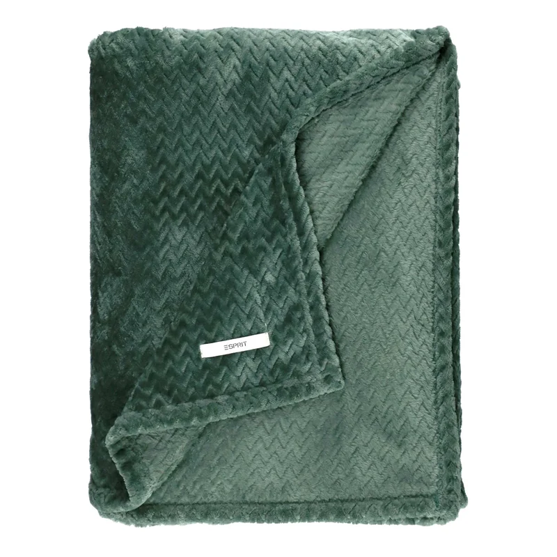 ESPRIT Wohlfühl-Set - Decke 140x190cm & Kissenbezug 45x45cm