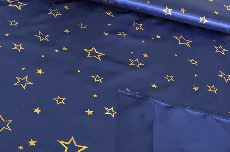 PE-Satin Sternenhimmel *Ab 50 cm