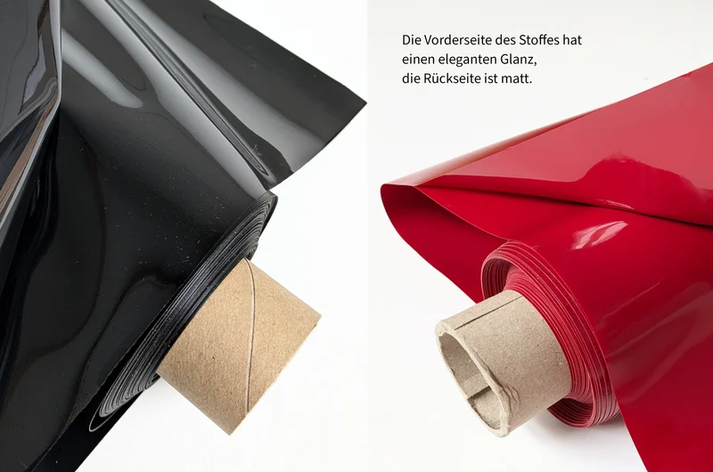 Lackfolie Premium Meterware einlagig rot