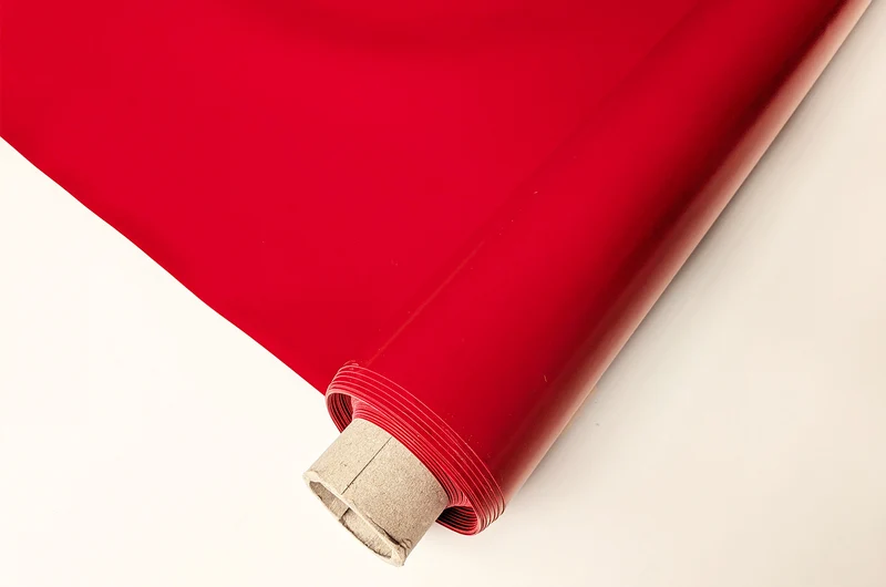 Lackfolie Premium Meterware einlagig rot