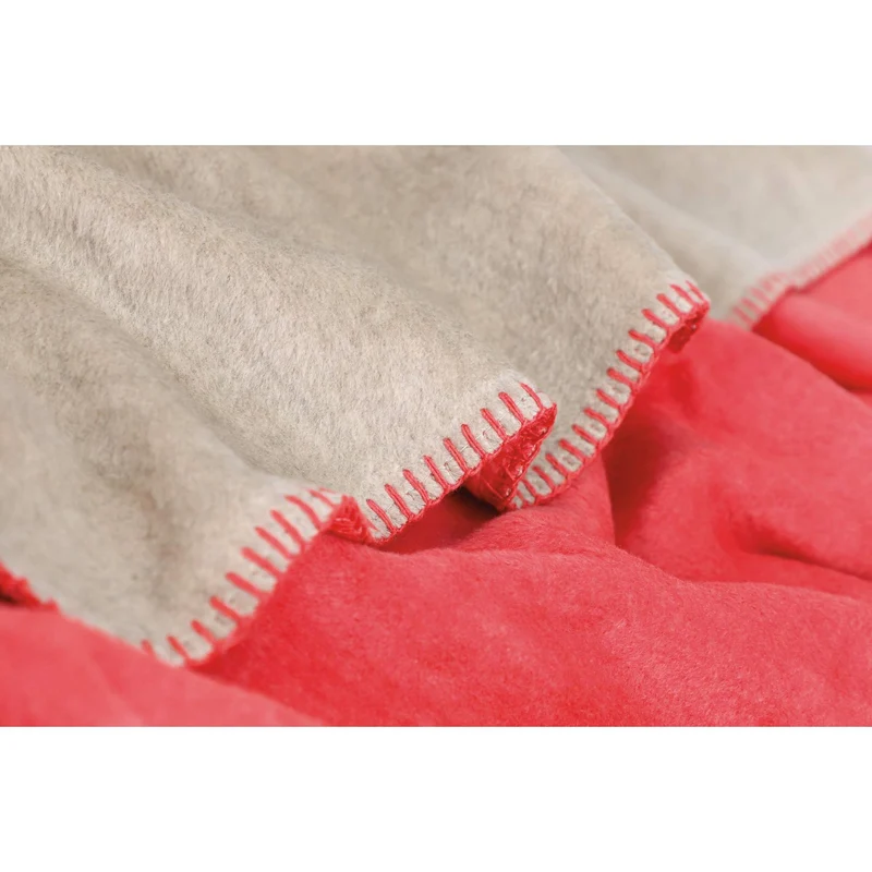 SPORTALM Fleecedecke - ultraweicher Baumwoll-Mix - 150x200cm