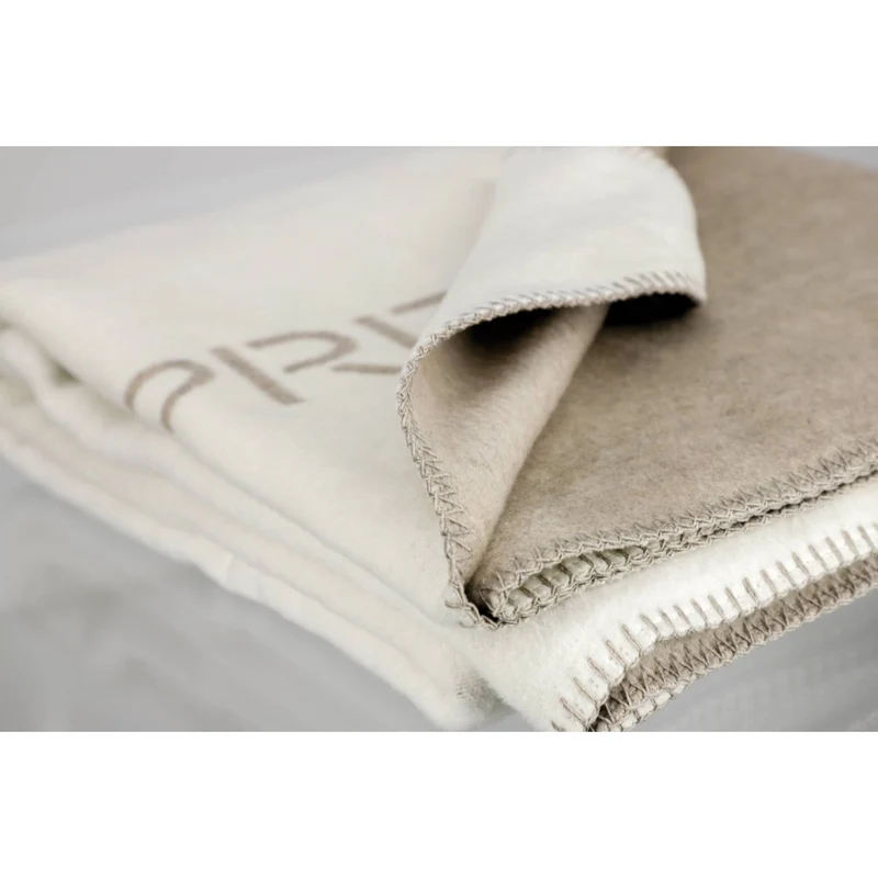 ESPRIT Fleecedecke - Baumwoll-Mix Wendedecke 130x170cm