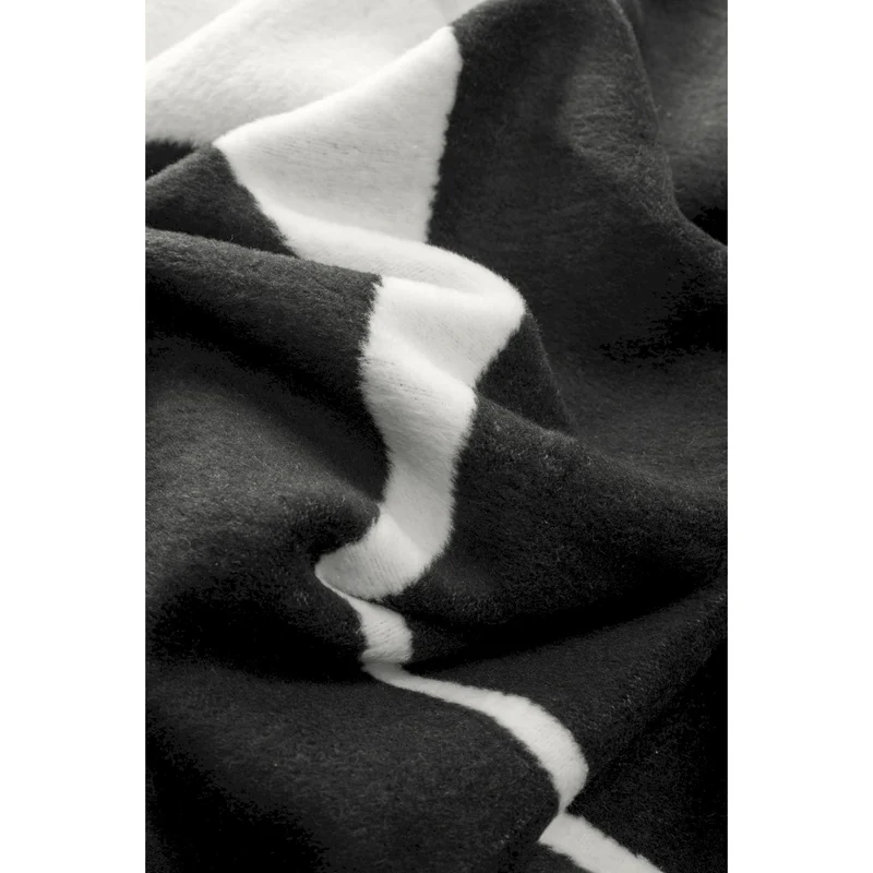 SCHÖNER WOHNEN Fleecedecke - Baumwoll-Mix 150x200cm