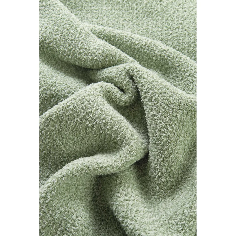 SCHÖNER WOHNEN Kuscheldecke - hochwertige Strickoptik - 130x170cm