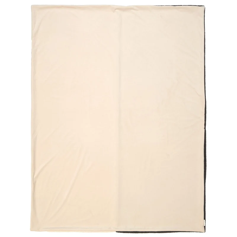 TOM TAILOR Kuscheldecke - flauschiger Teddystoff & Velvet - 130x170cm