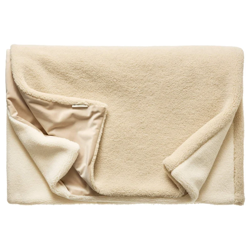 TOM TAILOR Kuscheldecke - flauschiger Teddystoff & Velvet - 130x170cm