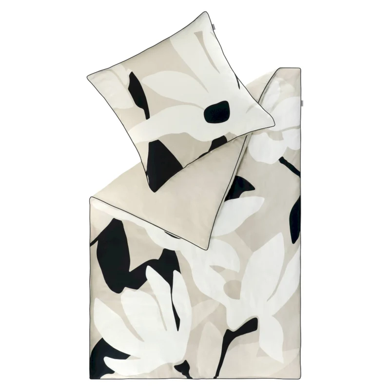 MUSTERRING Satin Bettwäsche - weich & atmungsaktiv - Blumen
