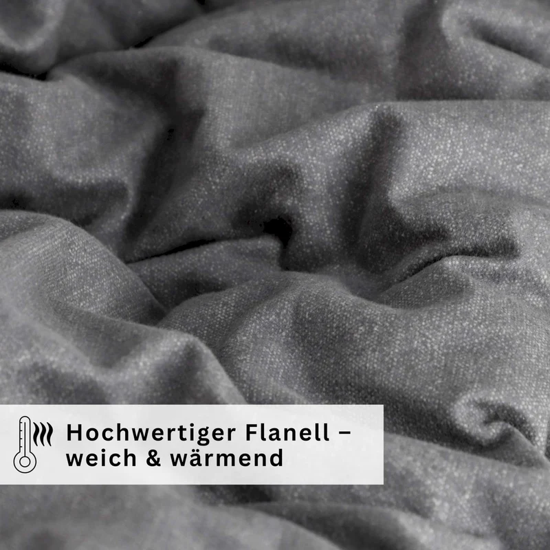 ESPRIT Flanell Bettwäsche - kuschelig weich & wärmende Baumwolle