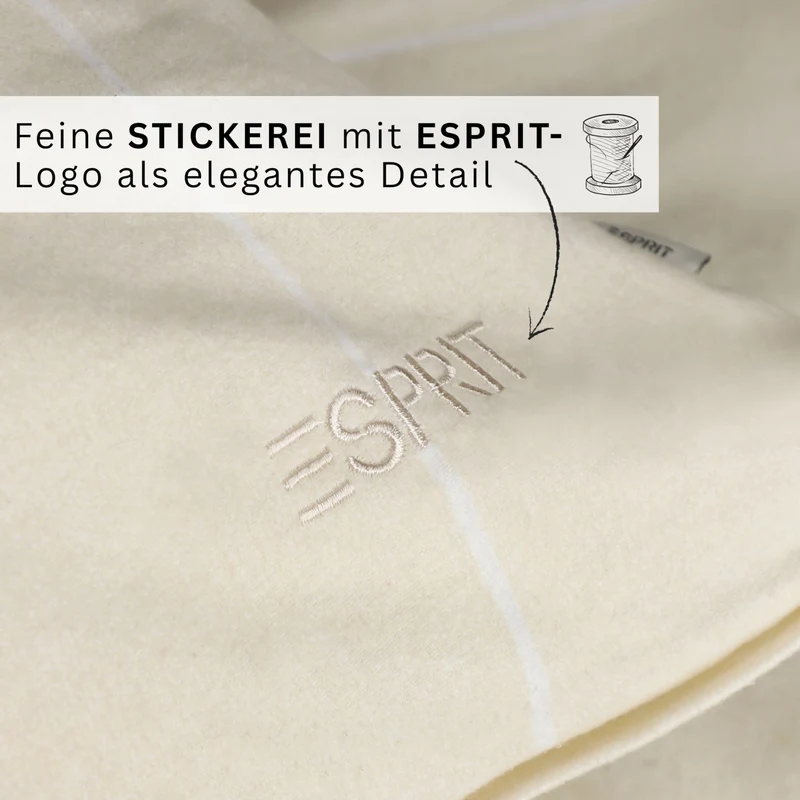 ESPRIT Flanell Bettwäsche - kuschelig weich & wärmende Baumwolle