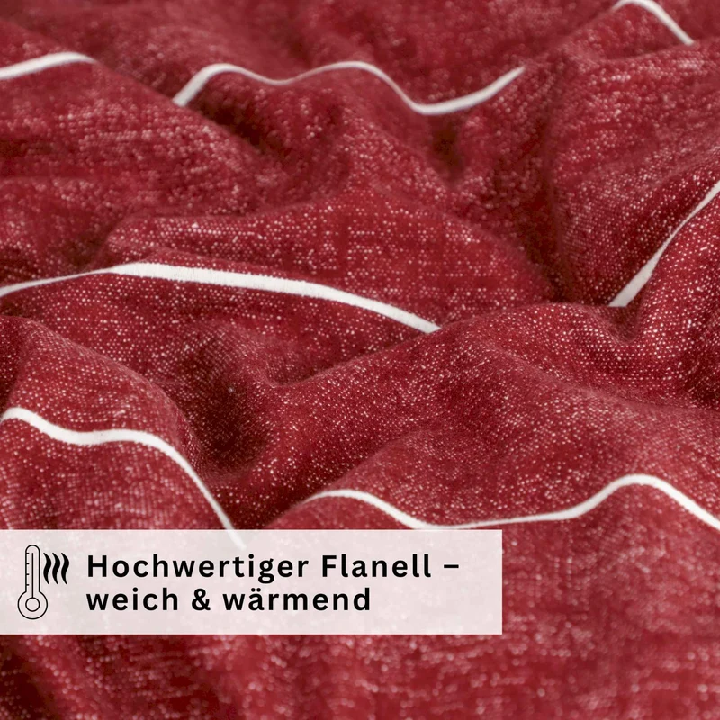 ESPRIT Flanell Bettwäsche - kuschelig weich & wärmende Baumwolle