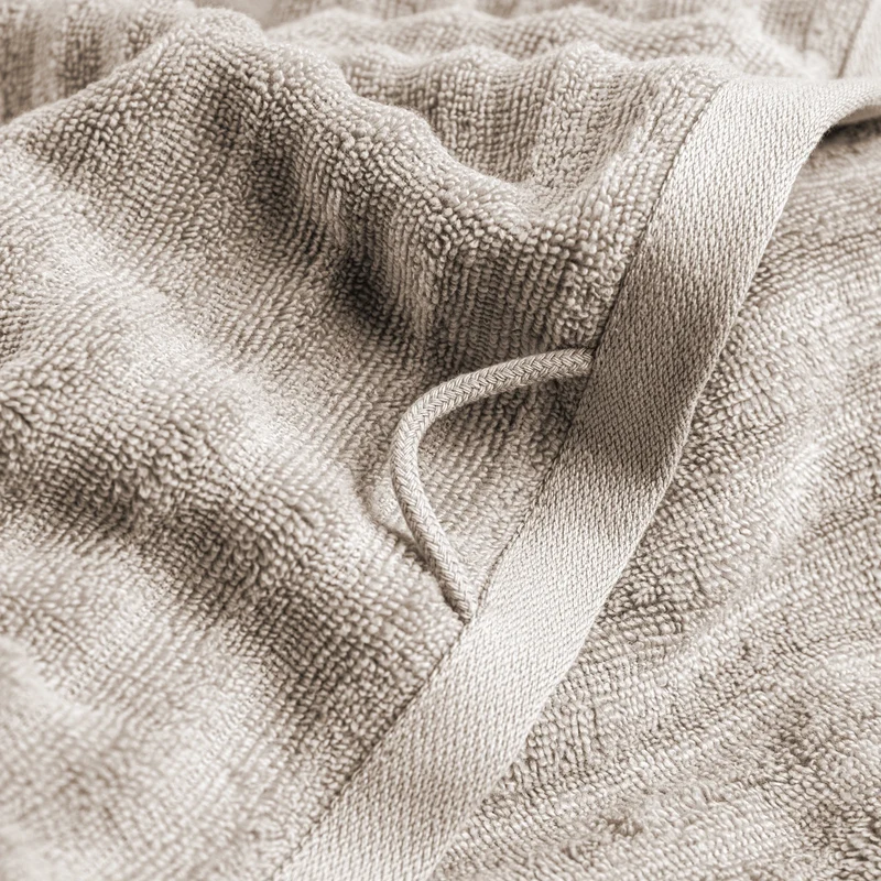 Handtuch Sets "Waves" - Taupe - 2x16x21 + 4x30x50 + 4x50x100 + 2x70x140 cm