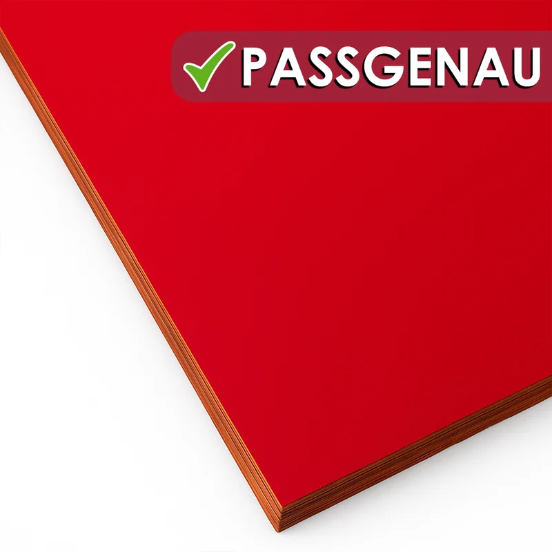 Tischpolster casino rot eckig