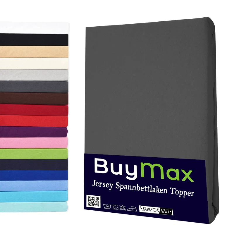 Topper Jersey Spannbettlaken 200x200 cm