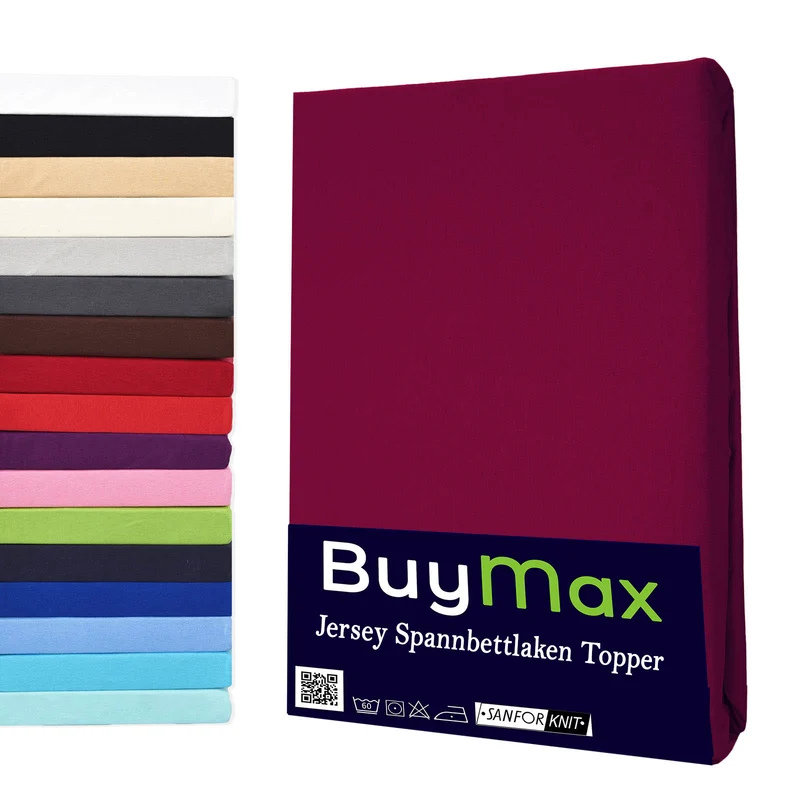 Topper Jersey Spannbettlaken 200x200 cm