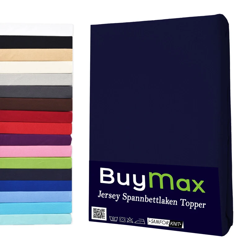 Topper Jersey Spannbettlaken 200x200 cm