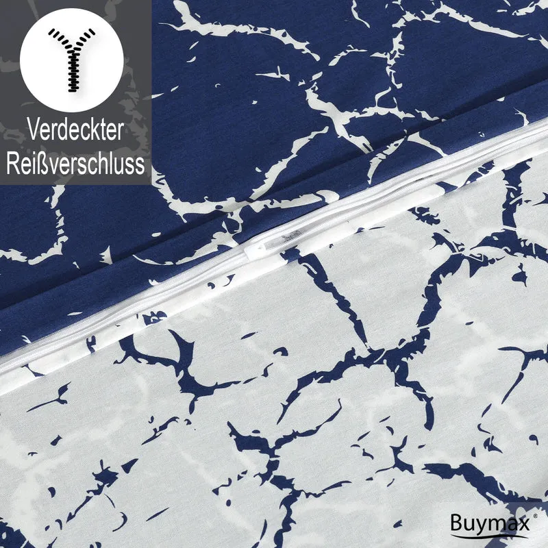 Renforcé Wende Bettwäsche "Mercer Parliament", 100% Baumwolle, 80x80 Kissenbezug