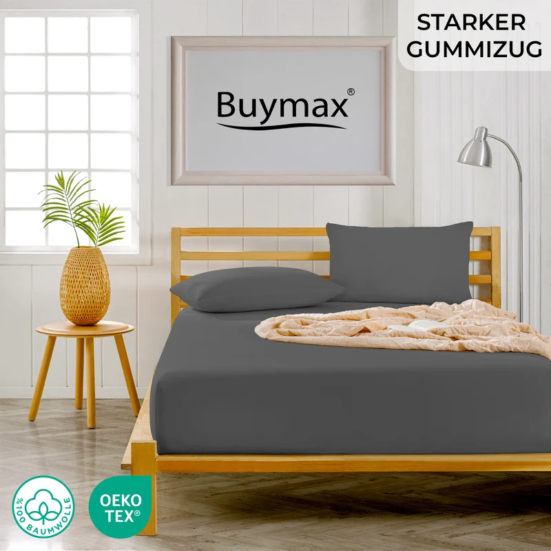 Jersey Spannbettlaken 60x120 cm