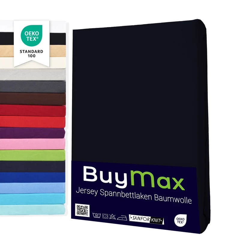 Jersey Spannbettlaken 60x120 cm