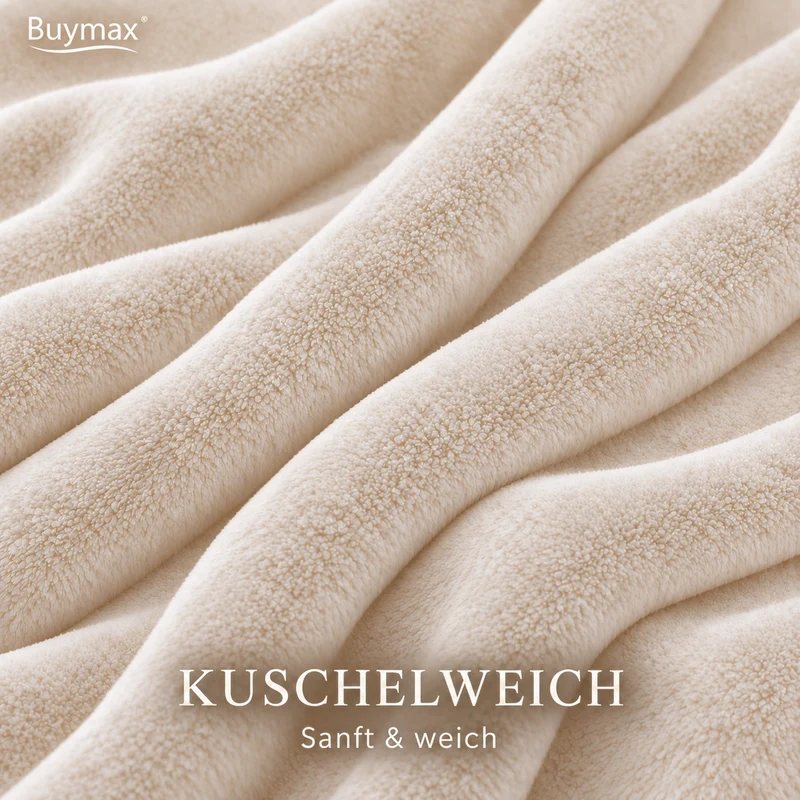 Kuscheldecke, Fleece, 150x200, 220x240, 230x270 cm