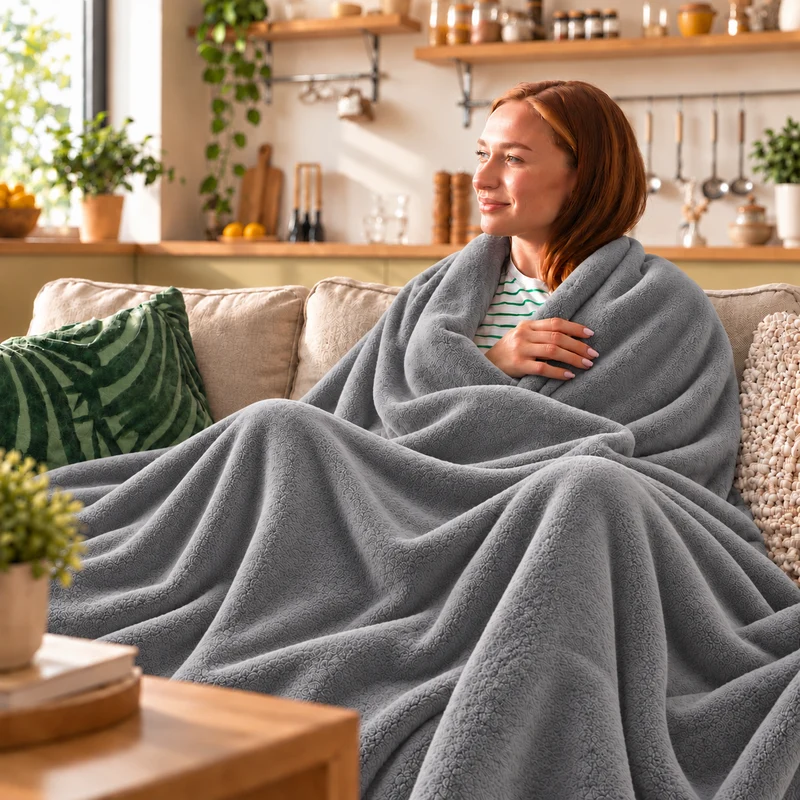 Kuscheldecke, Fleece, 150x200, 220x240, 230x270 cm