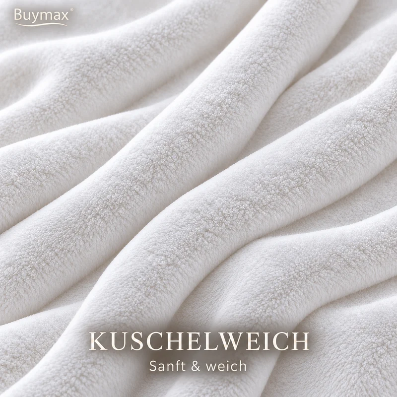 Kuscheldecke, Fleece, 150x200, 220x240, 230x270 cm