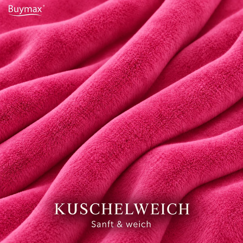 Kuscheldecke, Fleece, 150x200, 220x240, 230x270 cm