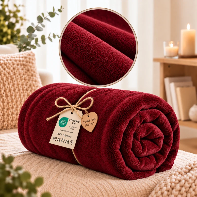 Kuscheldecke, Fleece, 150x200, 220x240, 230x270 cm