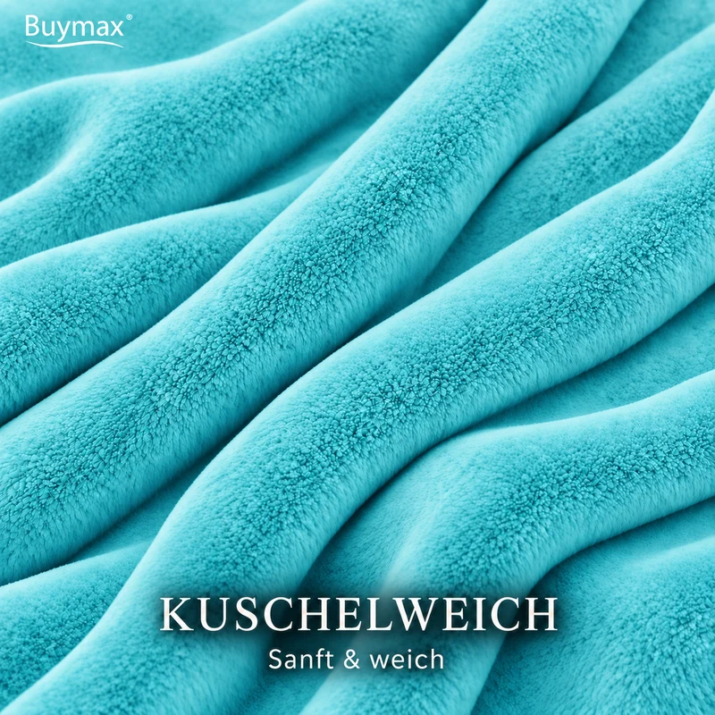 Kuscheldecke, Fleece, 150x200, 220x240, 230x270 cm