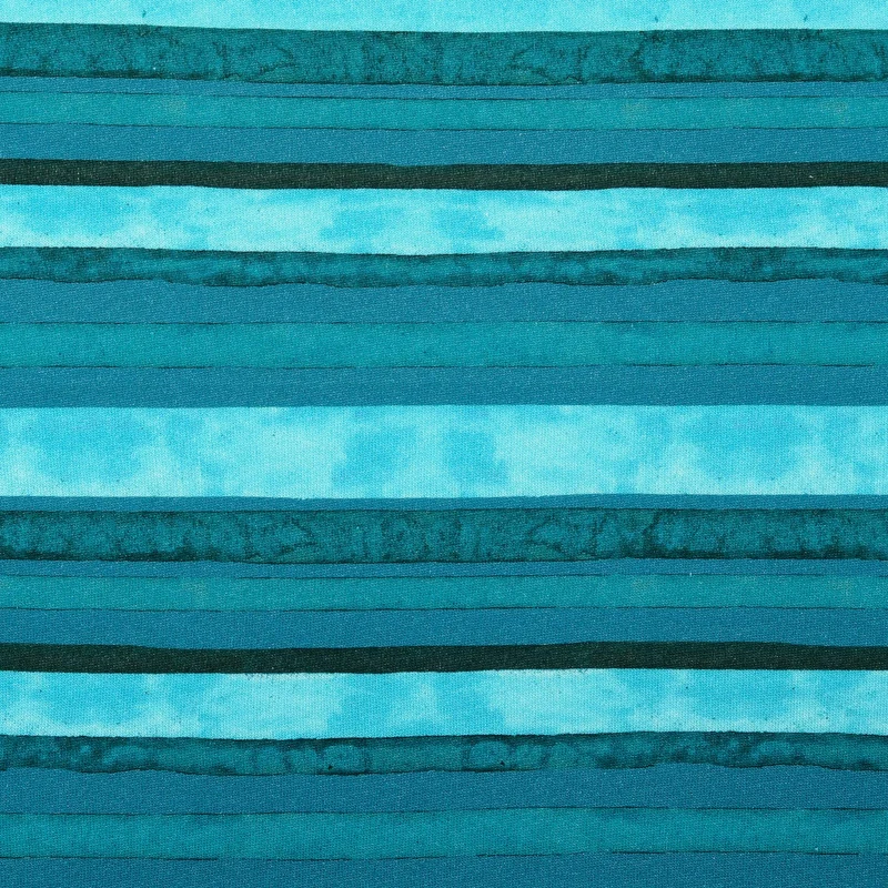 Wintersweat Streifen blau *Ab 50cm