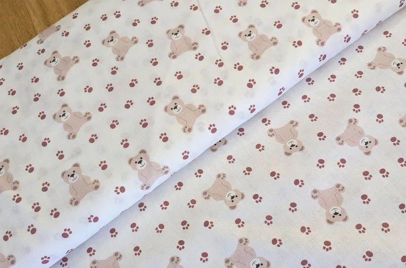 Baumwolle digital bedruckt Bärchen *Ab 50cm
