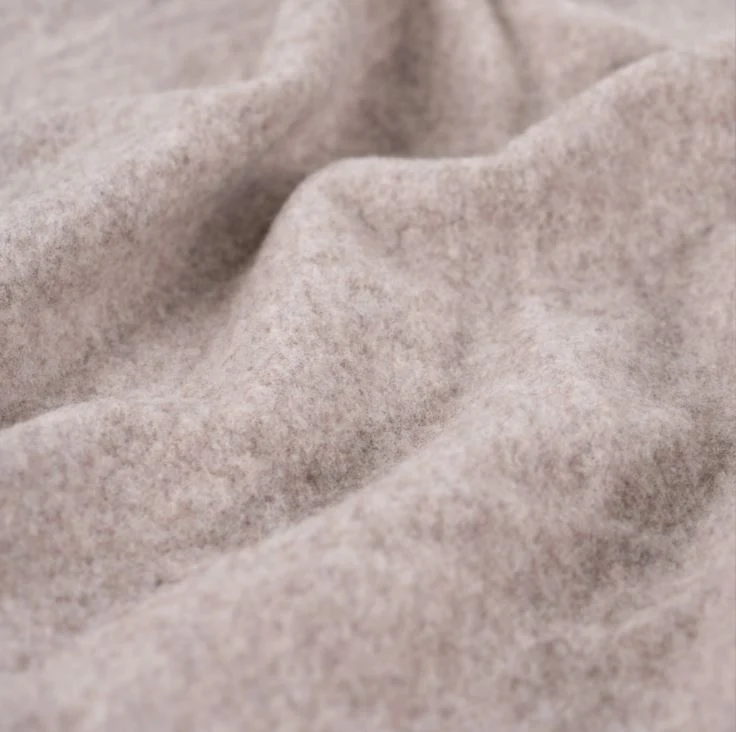 Wollfleece meliert *Ab 50cm