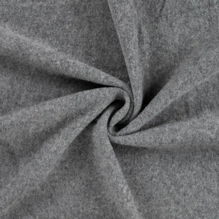 Wollfleece meliert *Ab 50cm
