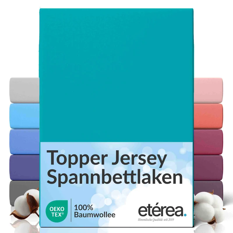 etérea Comfort Jersey Topper Spannbettlaken