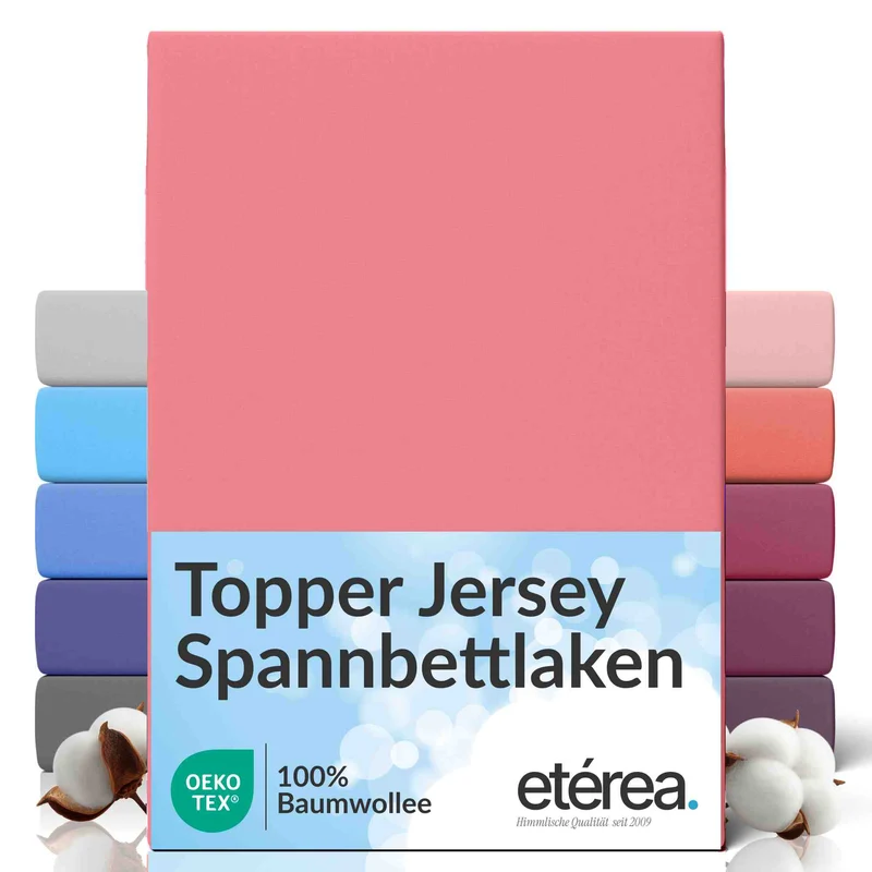 etérea Comfort Jersey Topper Spannbettlaken