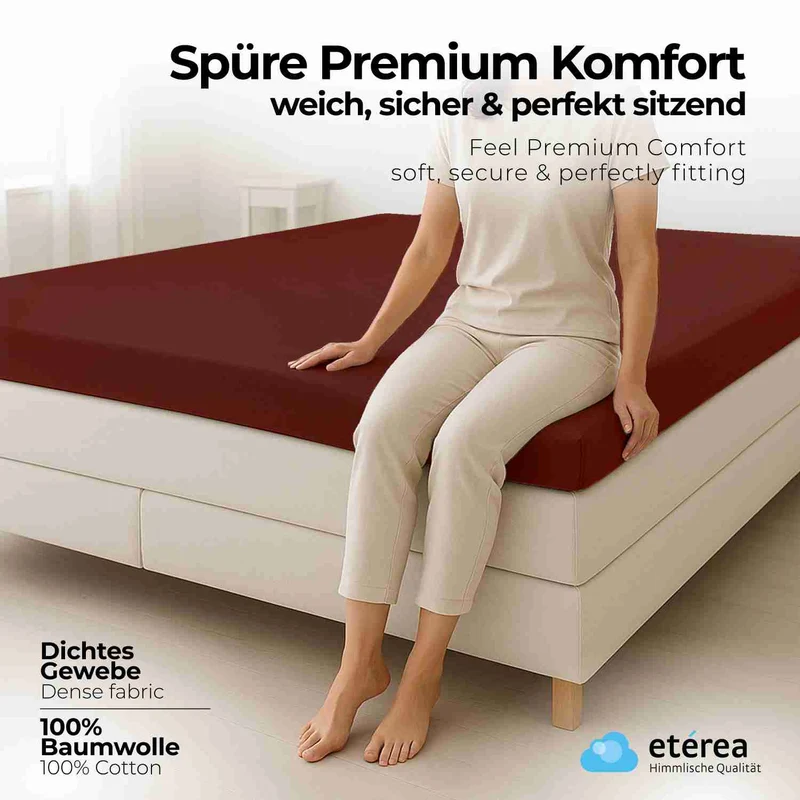 etérea Comfort Jersey Topper Spannbettlaken