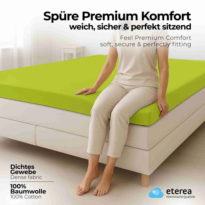 etérea Comfort Jersey Topper Spannbettlaken