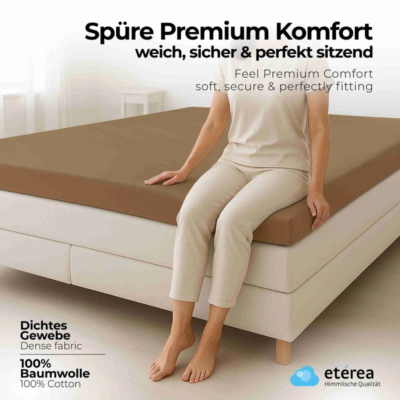 etérea Comfort Jersey Topper Spannbettlaken