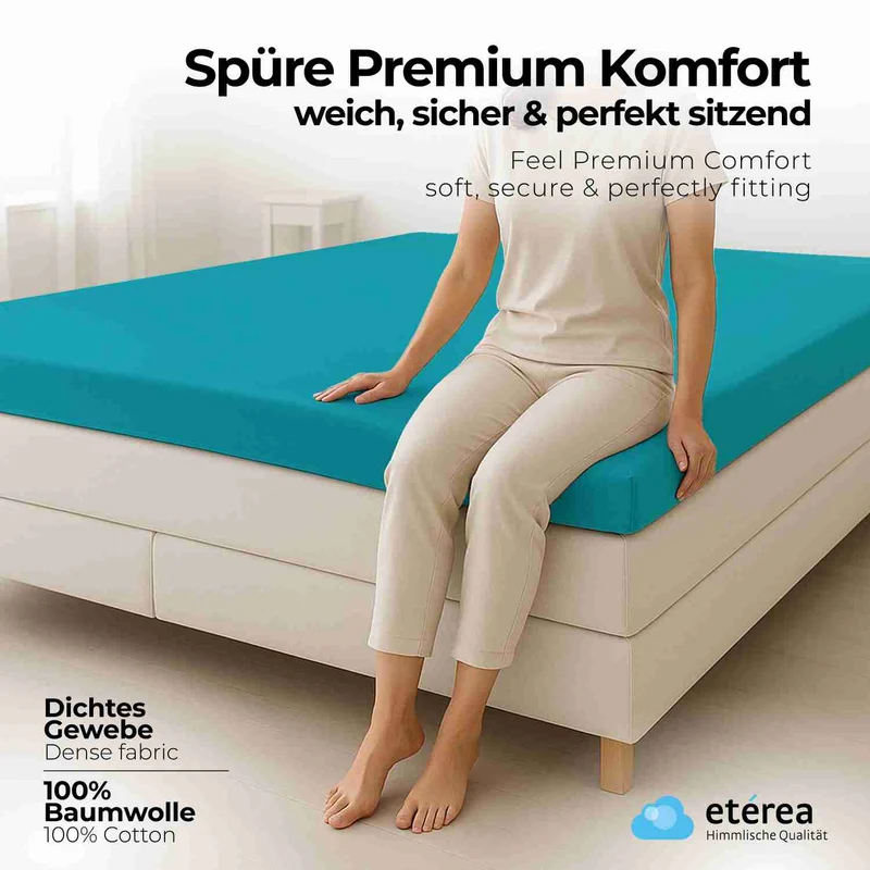 etérea Comfort Jersey Topper Spannbettlaken
