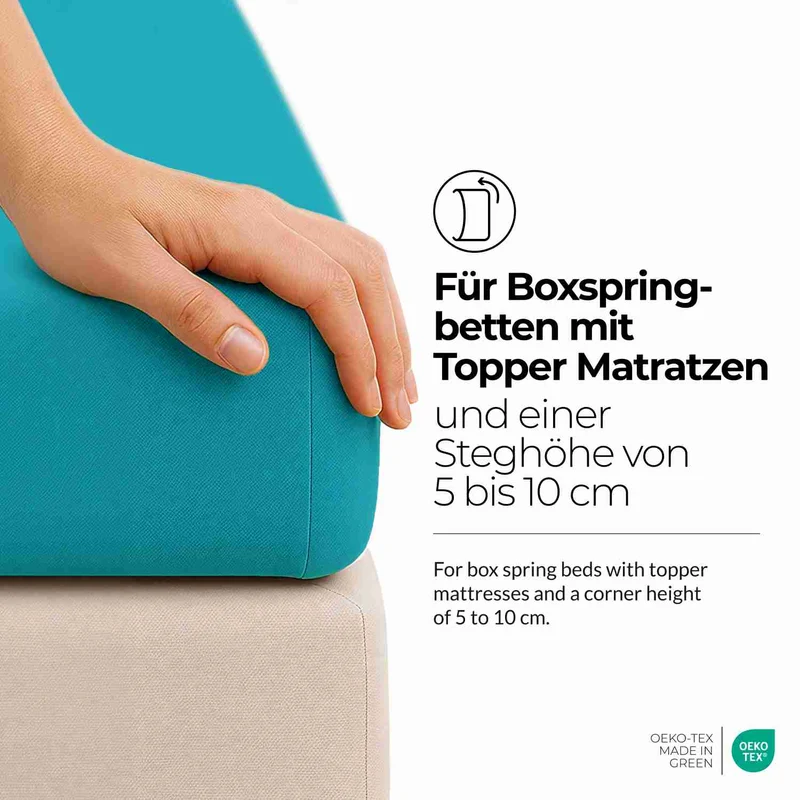 etérea Comfort Jersey Topper Spannbettlaken