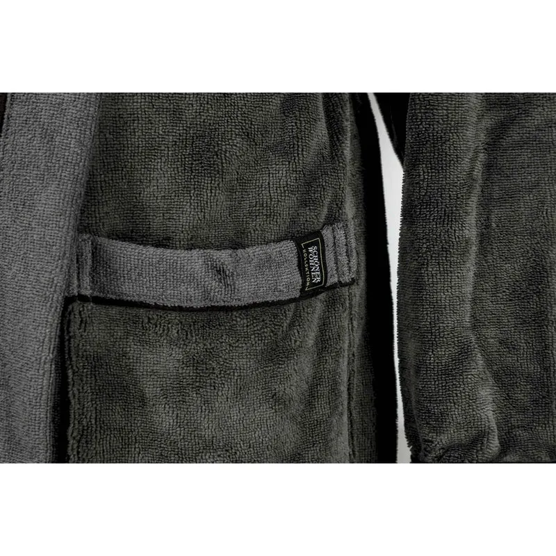 SCHÖNER WOHNEN Bademantel flauschig - Unisex mit Kapuze