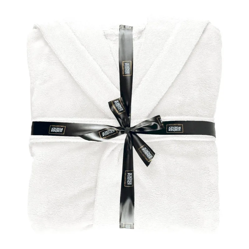 SCHÖNER WOHNEN Bademantel flauschig - Unisex mit Kapuze