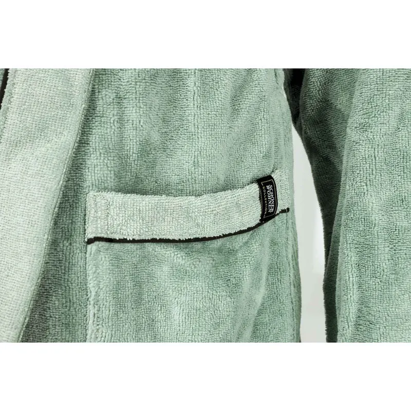 SCHÖNER WOHNEN Bademantel flauschig - Unisex mit Kapuze