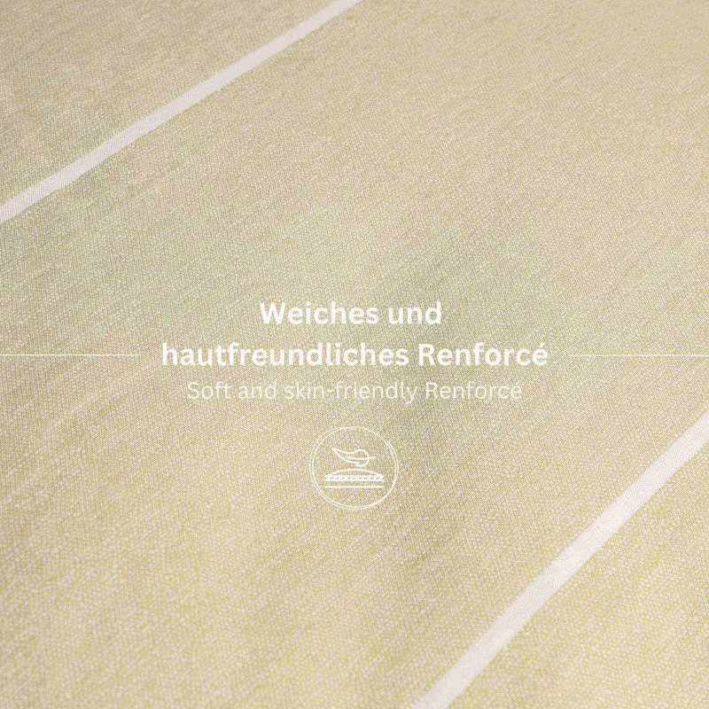 ESPRIT Renforcé Bettwäsche - wärmeregulierend - Streifen