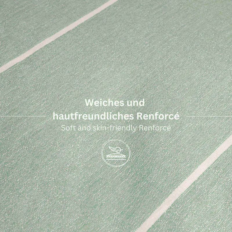 ESPRIT Renforcé Bettwäsche - wärmeregulierend - Streifen