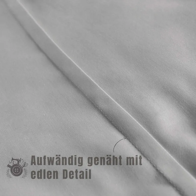 SCHÖNER WOHNEN Satin Bettwäsche - weich & atmungsaktiv - Uni