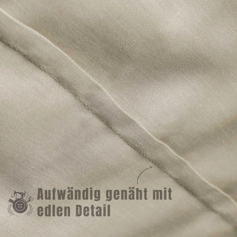 SCHÖNER WOHNEN Satin Bettwäsche - weich & atmungsaktiv - Uni