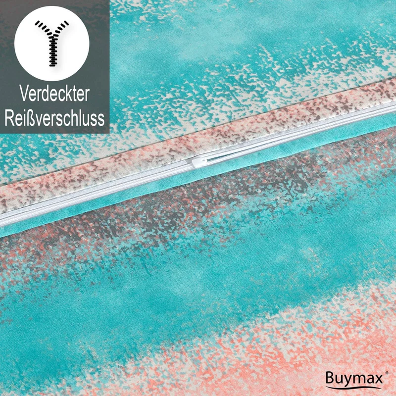 Renforcé Bettwäsche "Belissen", 100% Baumwolle, Reißverschluss, 80x80 cm Kissenbezug