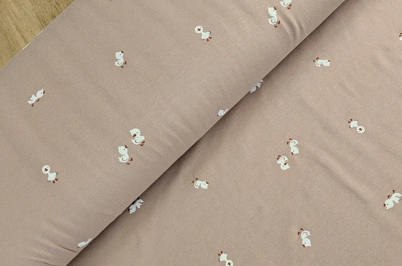 Baumwolljersey Enten nude *Ab 50cm
