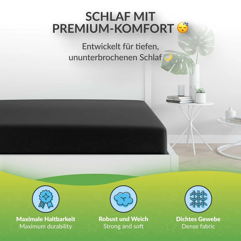 etérea Microfaser Kinder Spannbettlaken Doppelpack - 60x120 - 70x140 cm