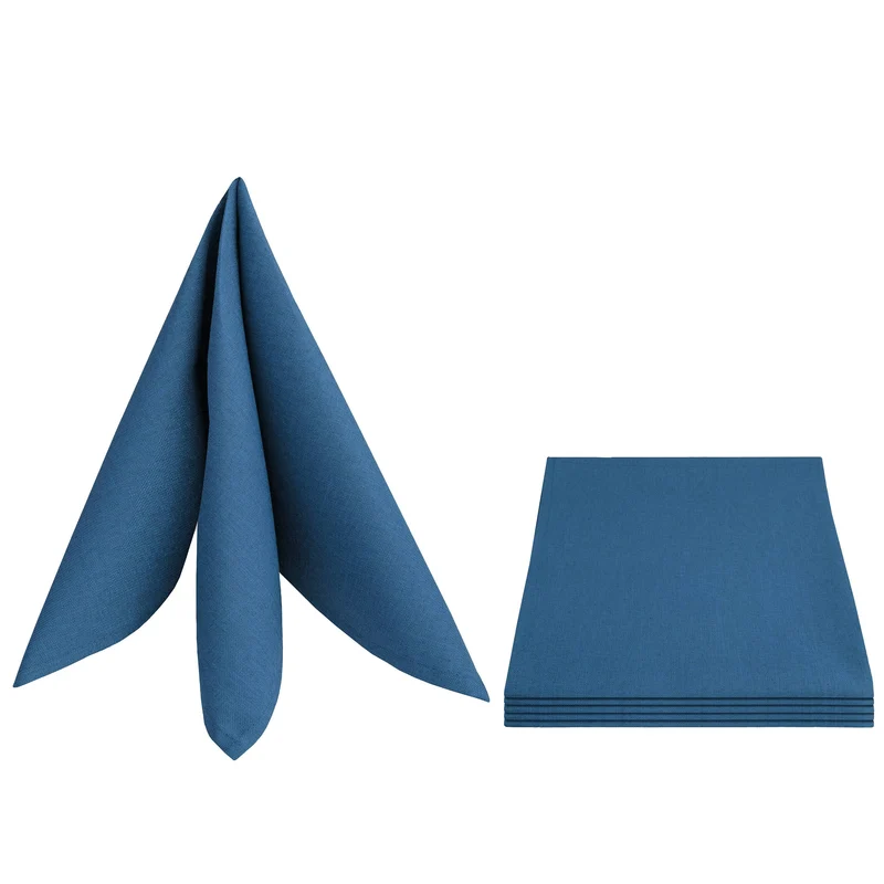 Leinen Optik Servietten 4er-Set 50 x 50 cm